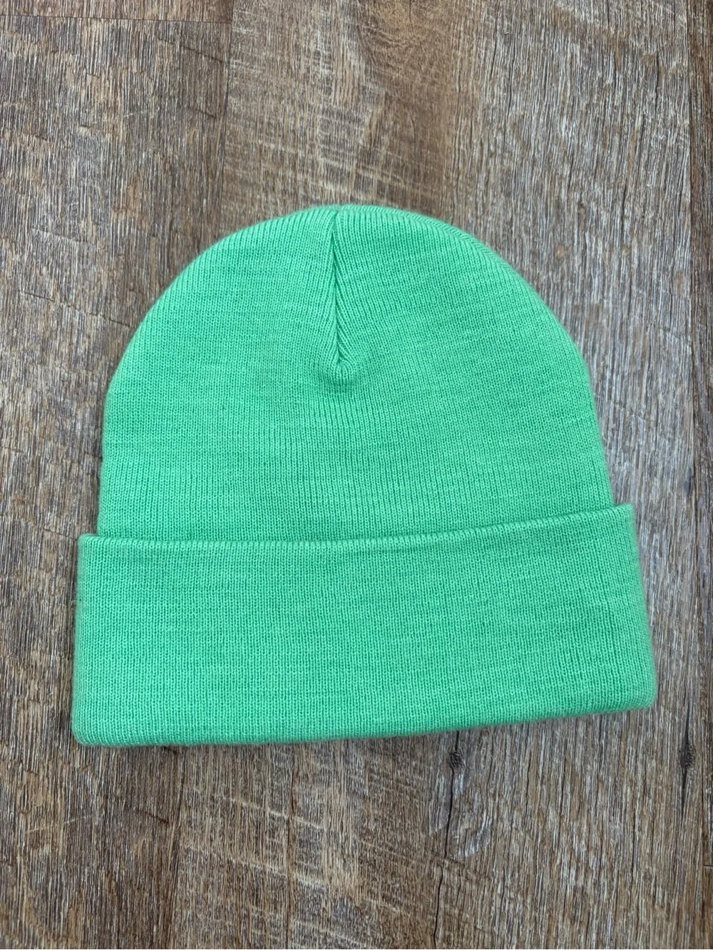Monki Kids Bright Green Knit Beanie